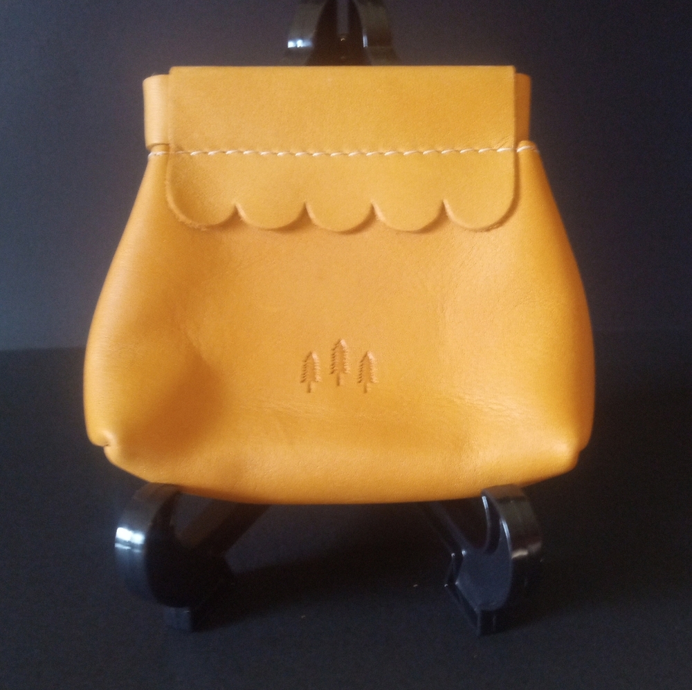 Portland Leather Sunflower Penny Pouch